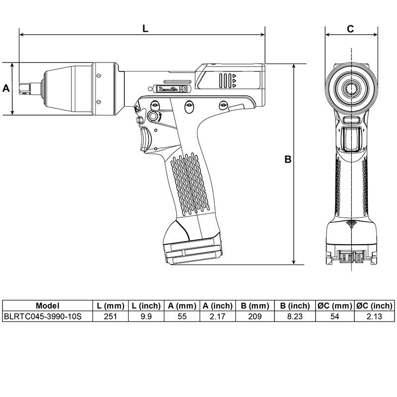 BLRTA045-3990-10S product photo