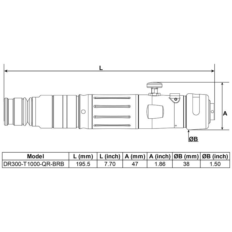 DR300-T1000-QR-BRB product photo