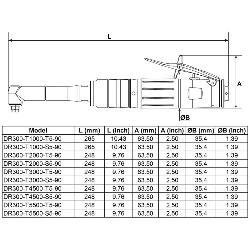 DR300-T5500-T5-90 product photo
