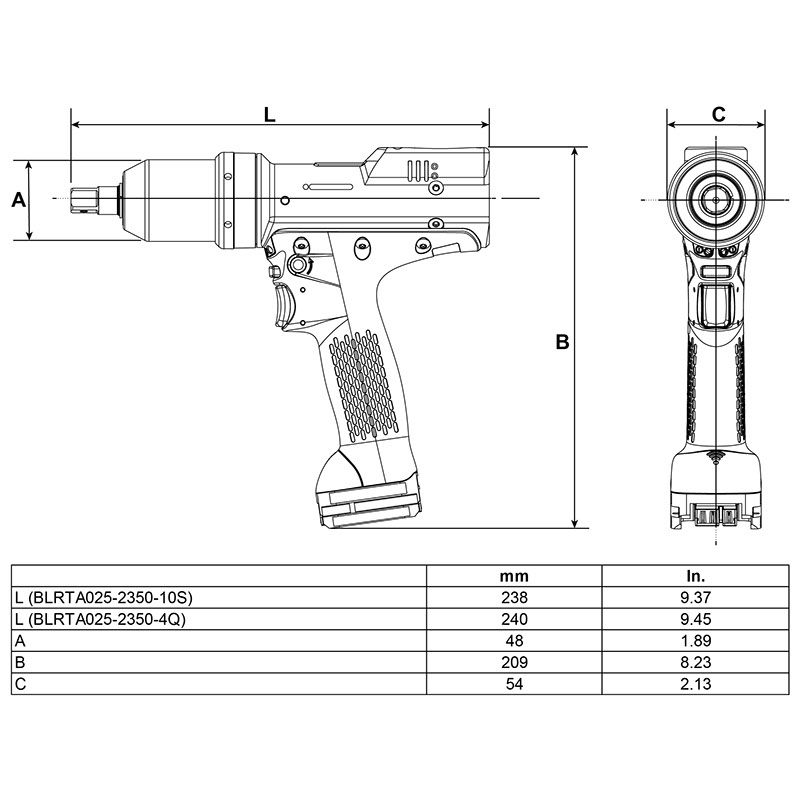 BLRTA025-2350-4Q product photo