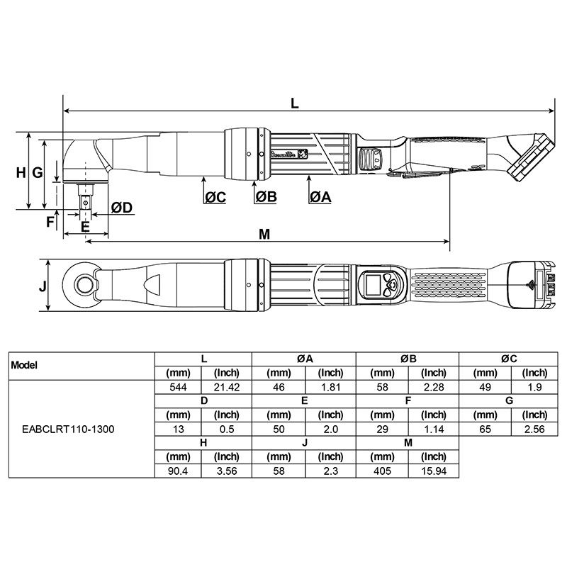 EABCLRT110-1300 product photo