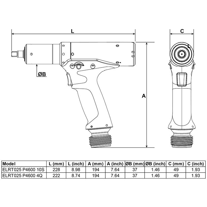 ELRT025 P4600 4Q product photo