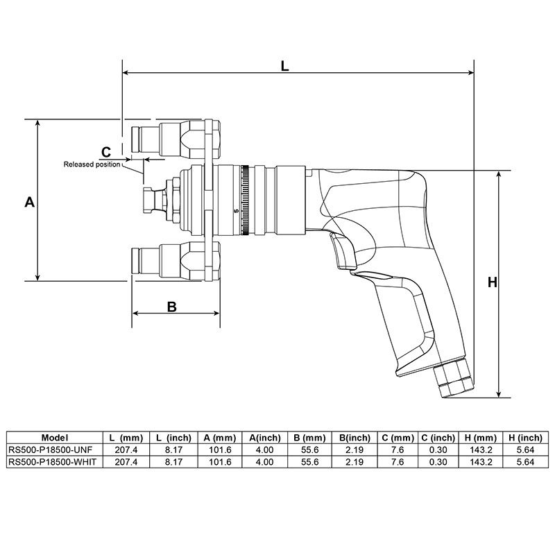 RS500-P18500-WHIT product photo